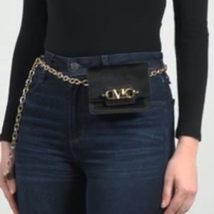 New Michael Kors Women's Black Belt Bag